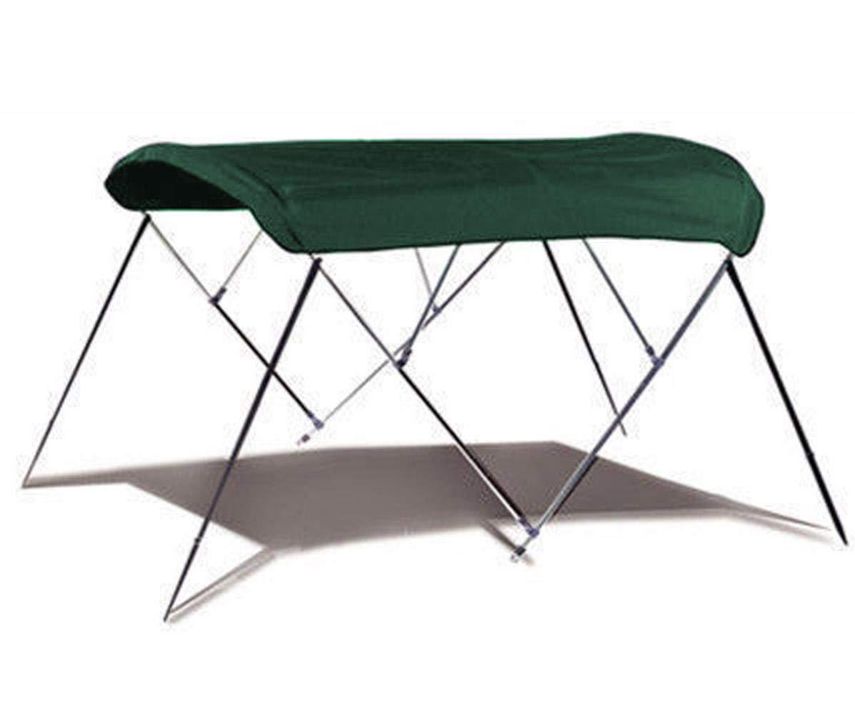 STOPBYUS 7.6 oz Green 4 Bow Round Tube Boat Bimini TOP Sunshade Compatible for Stingray 235LR Sport Deck 2011-2017