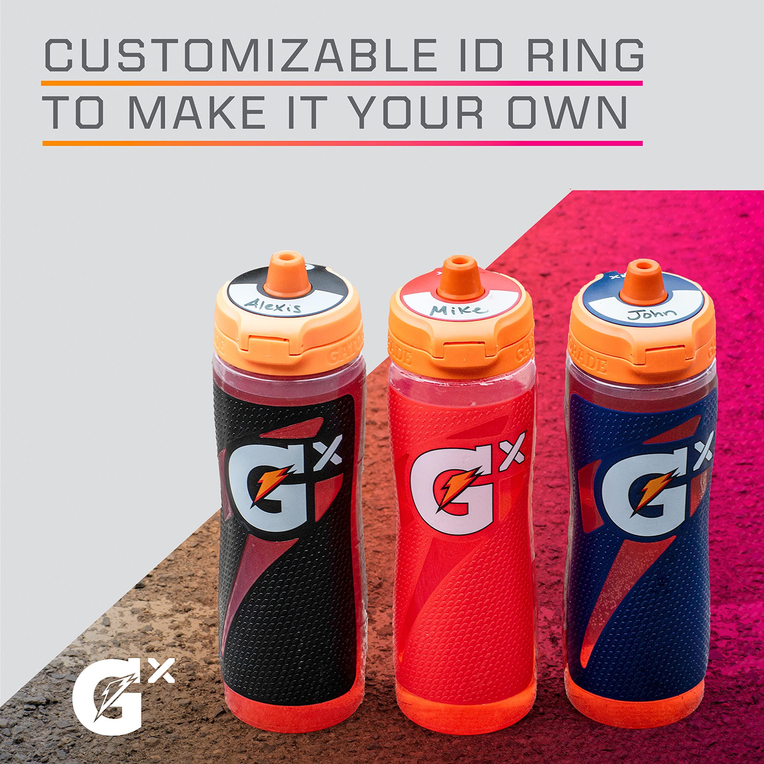 Gatorade Gatorade Gx Plastic Squeeze Bottle, White, 30oz