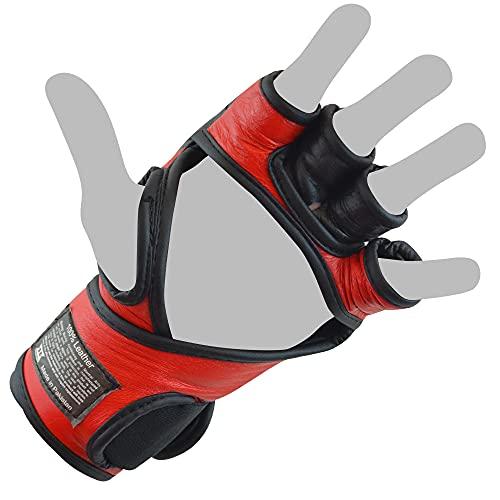 Combat Corner Combat Corner Super Pro MMA Spar Fight Gloves - Kickboxing, MMA, Muay Thai Sparring Training Gloves