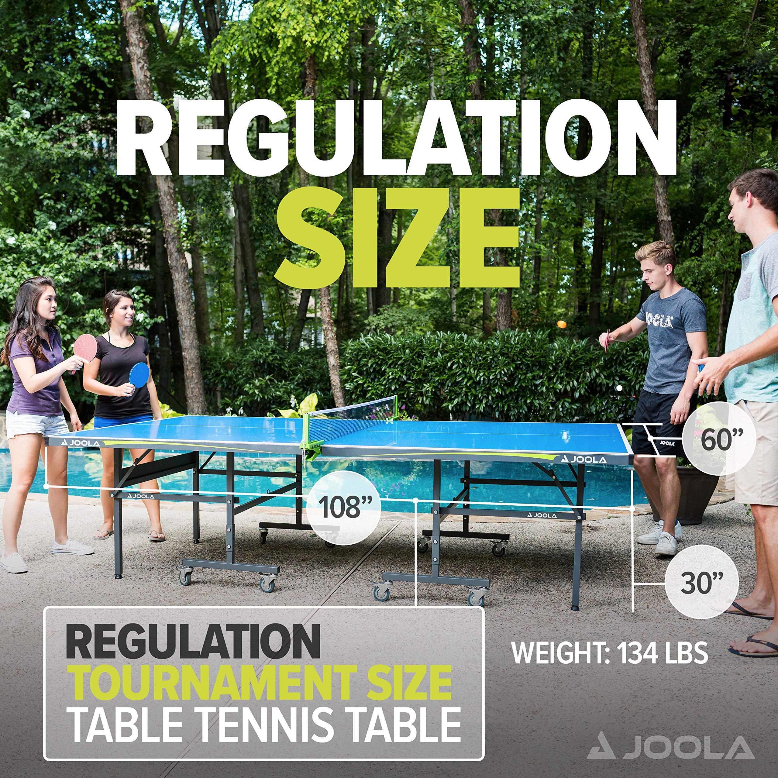 JOOLA JOOLA Outdoor Table Tennis Table, Blue, Size: One size