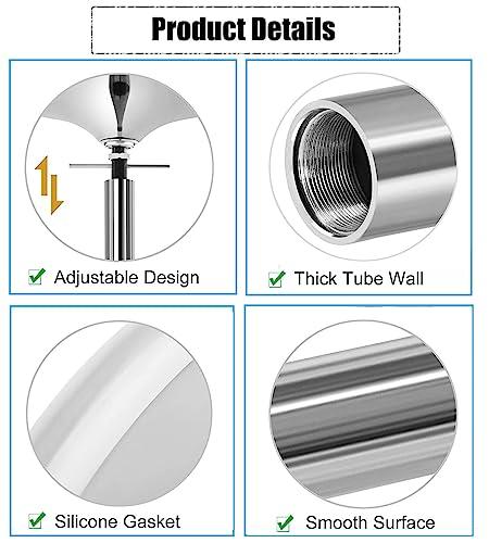 JYDQMOLS JYDQMOLS Portable Dance Pole Home Fitnes 2.74m/9ft Height Adjustable Spinning/Static Dance Pole, Home/Yoga Room/Dance Studio Extendable Dancing Pole Kit for Beginner/Professional Dancers(Gold)