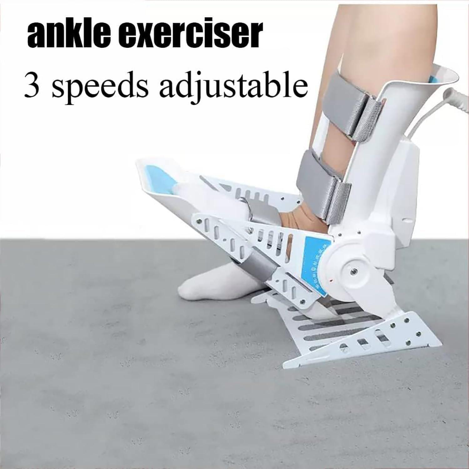 HDCCDM HDCCDM Electric Ankle Trainer, Foot Rehabilitation Training Equipment, 3-speed Speed Regulation, -30 ~40 Full Angle Exercise, for Stiff Ligament After Stroke and Hemiplegic Fracture