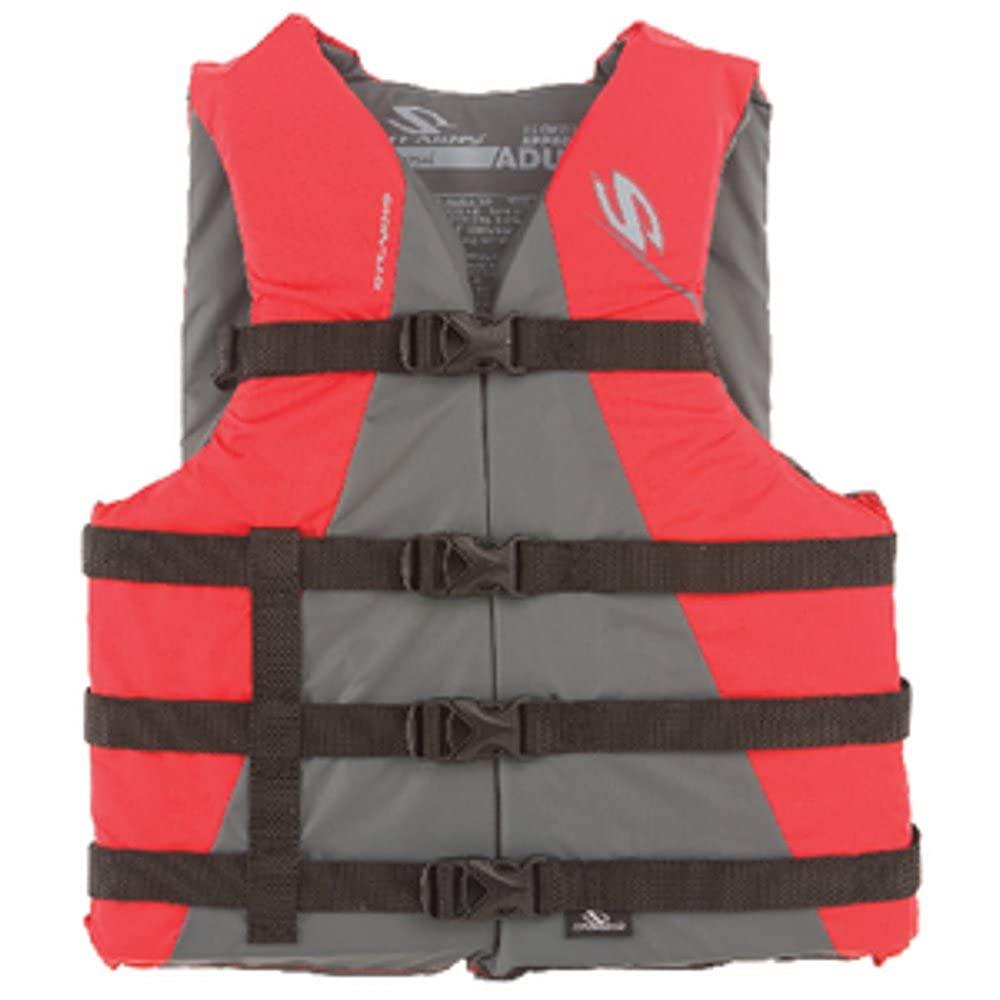 STEARNS Stearns Adult Watersport Classic Series Life Vest, USCG Approved Life Jacket for Adults, Great for Boating, Fishing, Tubing, & Other Water Sports, Standard & Oversized Options