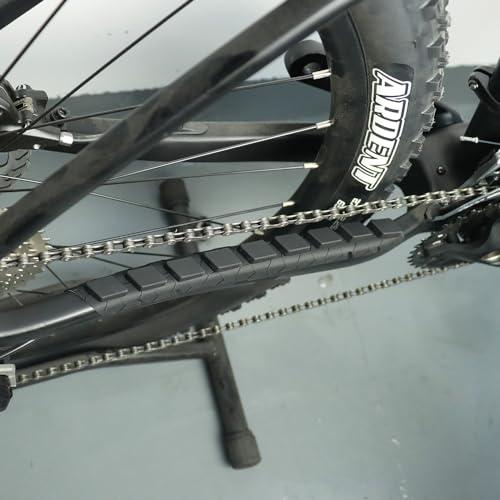 BESNIN BESNIN Bike Chainstay Protector 2pcs MTB Silicone Chain Stay Frame Guard Protect Your Bike Frame for Most Bicycle