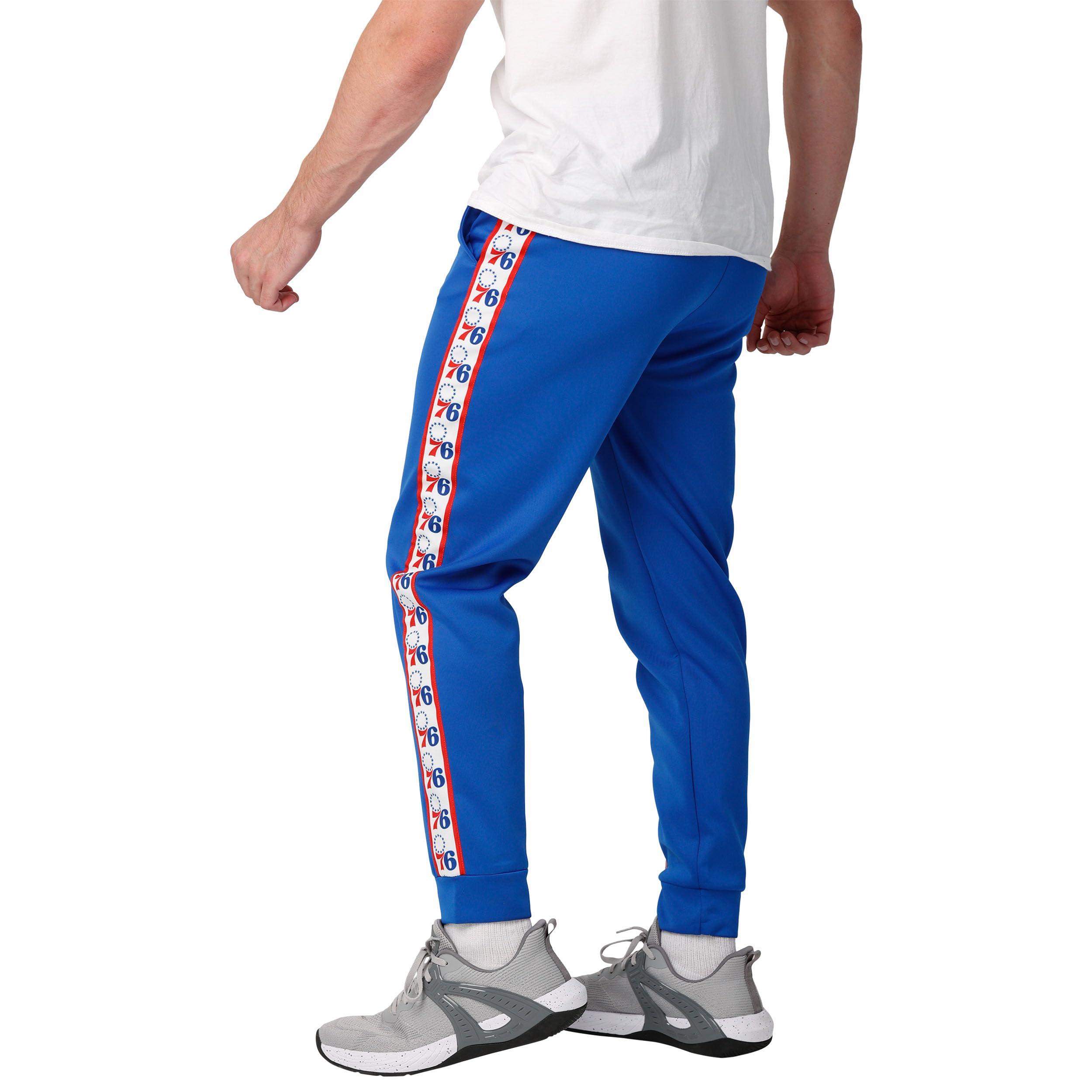 FOCO FOCO Men\'s Standard NBA Team Color Stripe Logo Track Suit Pants