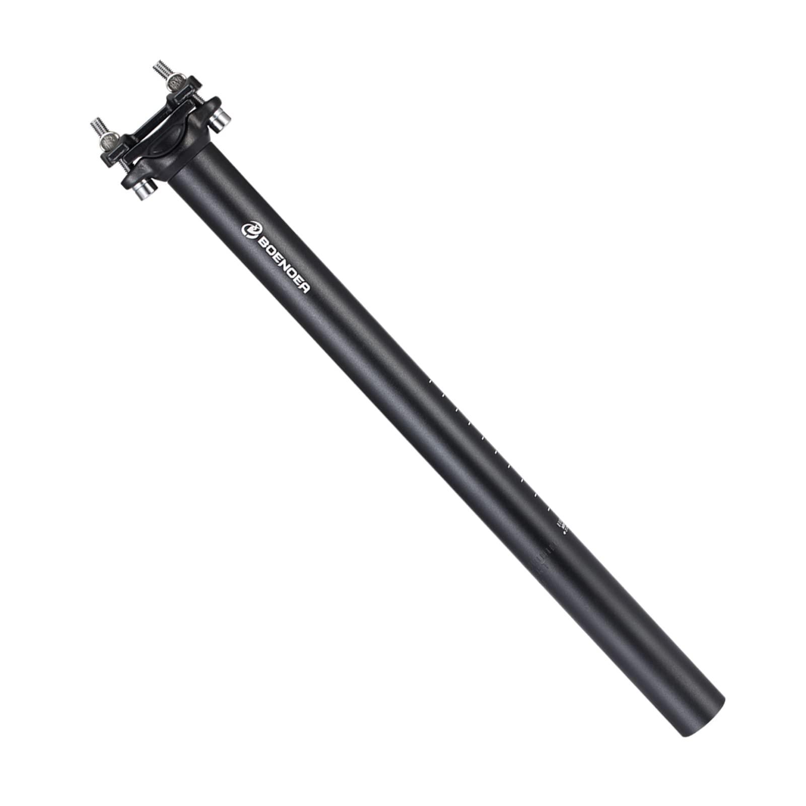 Boenoea Boenoea Bike Seatpost 25.4 27.2 28.6 30.9mm Aluminum Alloy Bicycle Seat Post 400mm for Road Bike MTB BMX