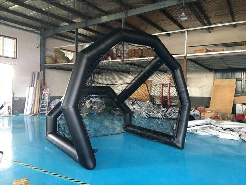NineFit Basics AIR Tight Inflatable Indoor Outdoor Golf Practice Swing Simulator Net Cage New (12x9x10ft.)
