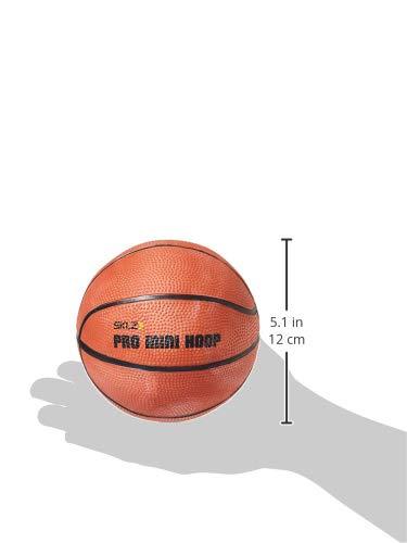 SKLZ SKLZ Pro Mini Hoop 5-Inch Rubber Basketball, Orange