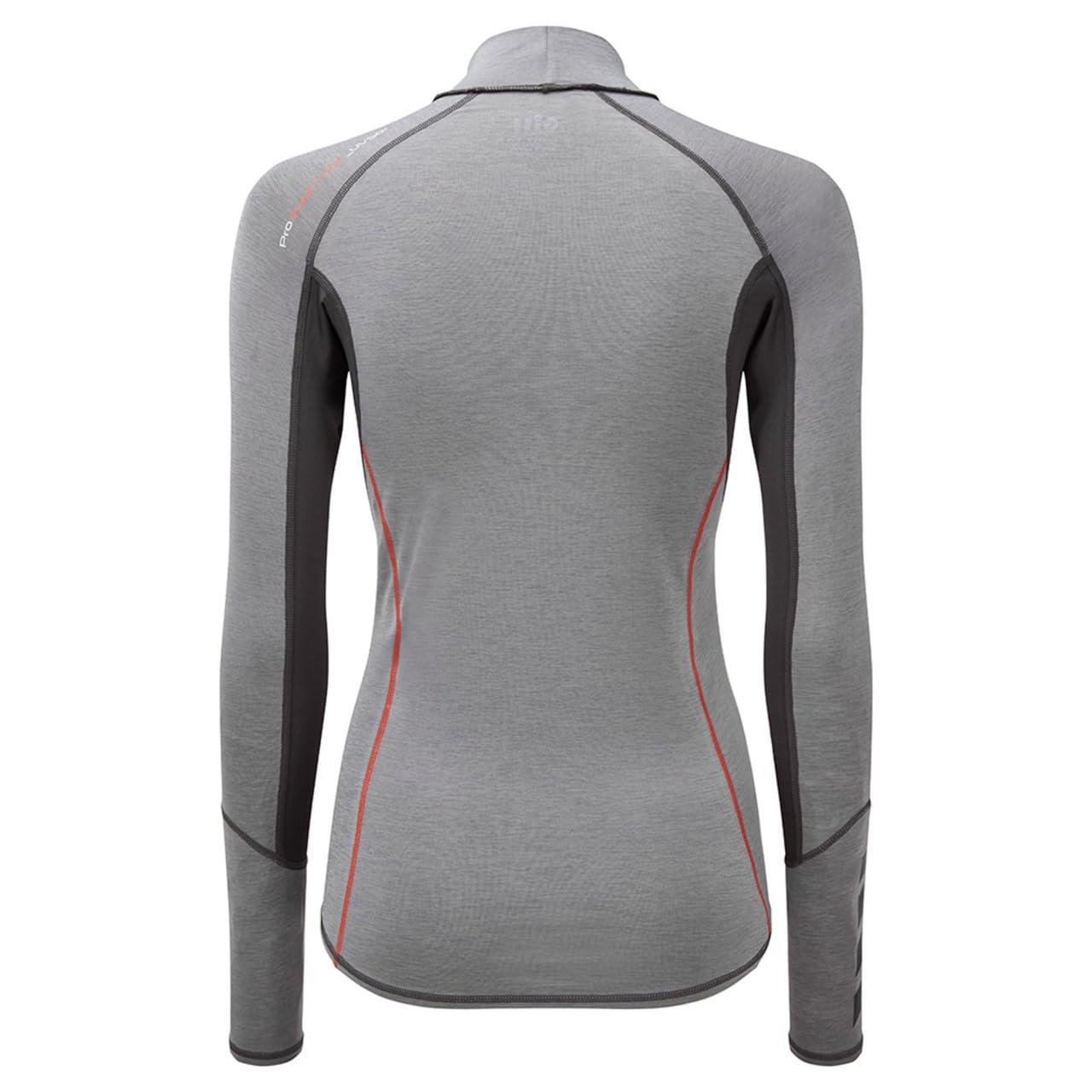 Gill Gill Womens Long Sleeve Eco Pro Sustainable Rash Guard Vest 50+ UV Sun Protection Water Sports Surfing Paddle Board Kayaking