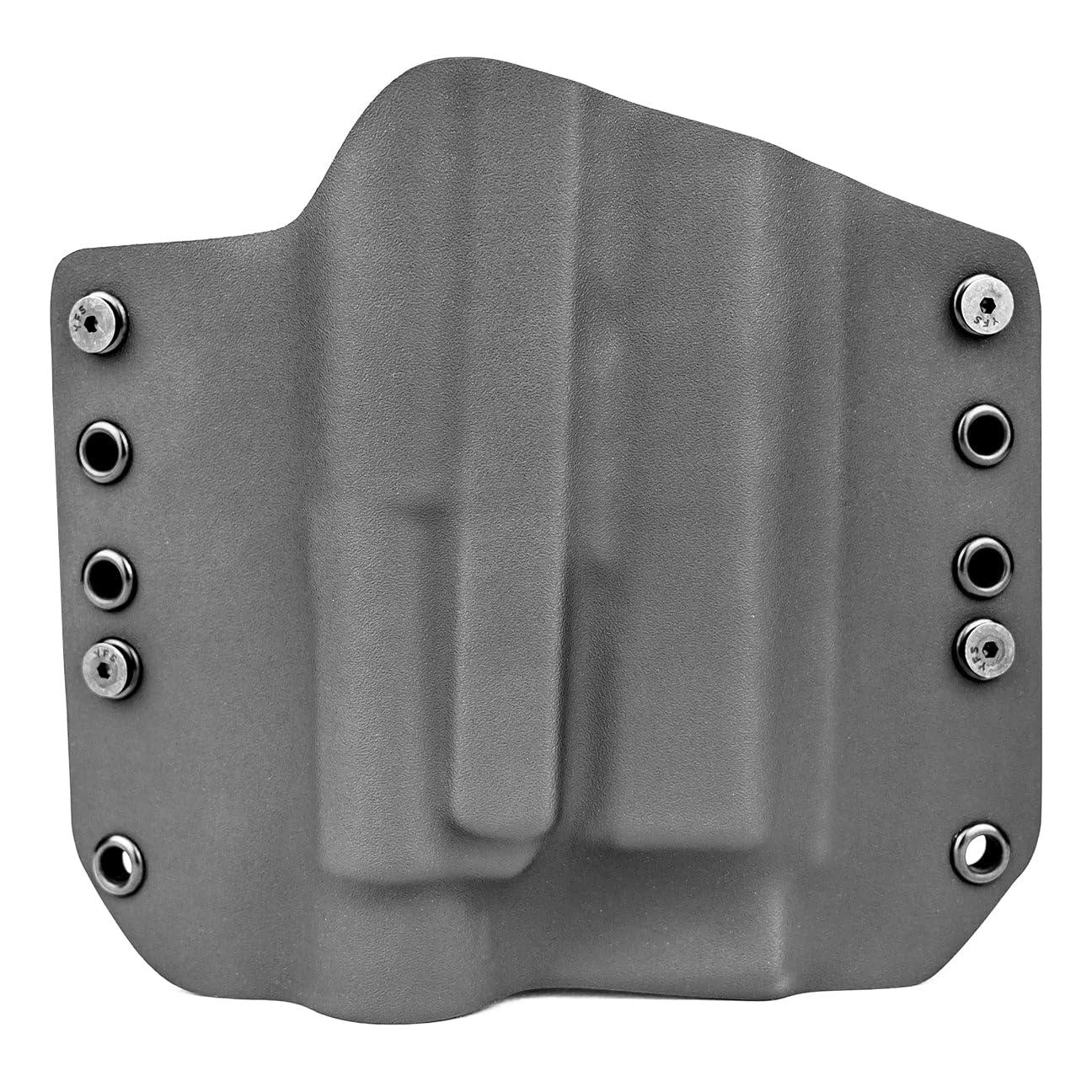 R&R Holsters OWB Olight PL-2RL BALDR, BALDR PRO Holster - Black (Right-Hand, for Walther PPX)