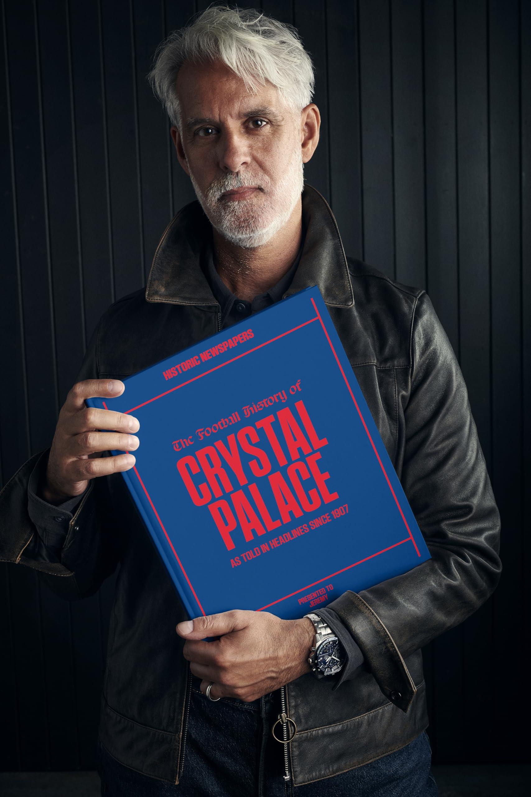 Historic Newspapers Crystal Palace Soccer - UK Sporting History Told Through Archive Newspaper Coverage - Sporting Fan Gift - UK Football History - Add a Name On The Cover for Free - (Crystal Palace)