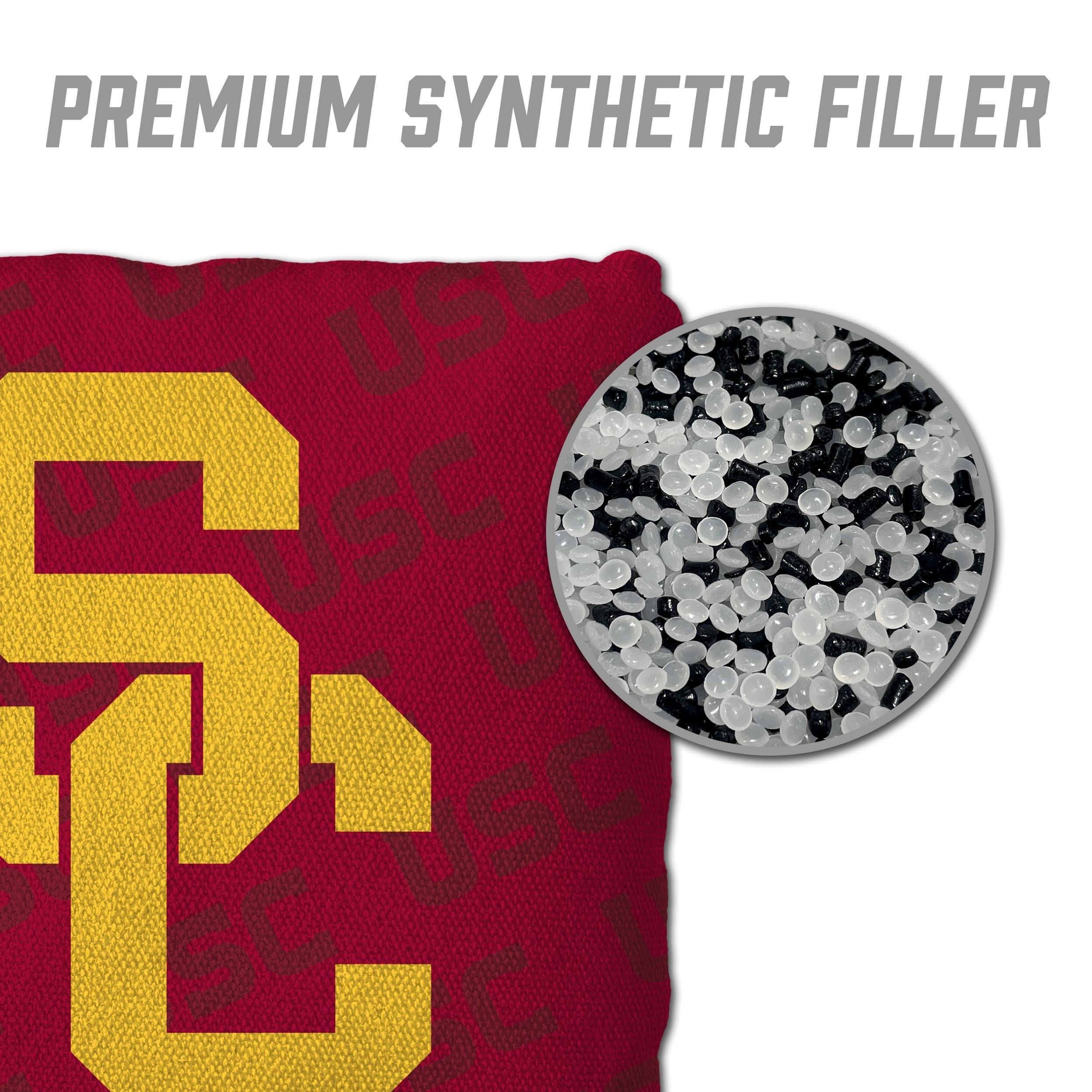YouTheFan YouTheFan NCAA USC Trojans Cornhole Bags - 4PK - Red