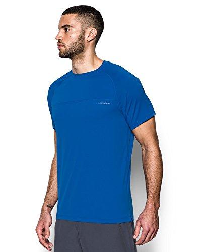 Under Armour Under Armour Men\'s UA Sunblock Short Sleeve Shirt Blue Marker/Graphite Shirt
