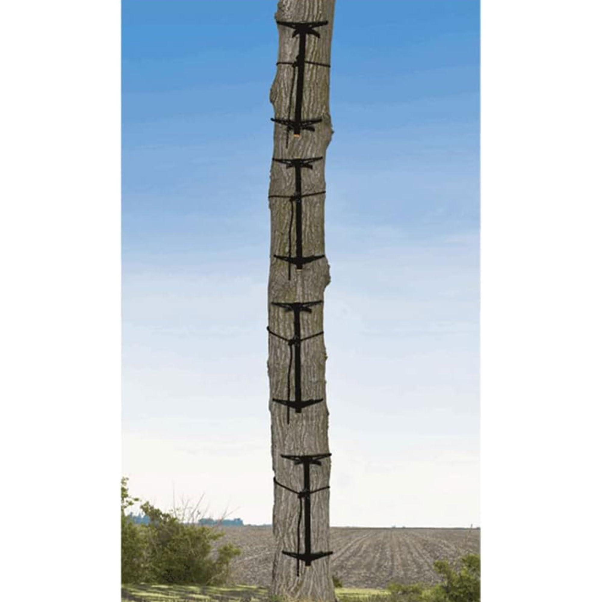 Muddy MUDDY Pro 20-Inch Aluminum Climbing Stick with Built-in Teeth and Aluminum Bark Biters for Crooked or Straight Trees (4-Pack)