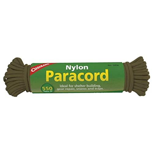 Coghlan's Coghlan's 550-Pound Nylon Paracord, 50-Feet, Olive