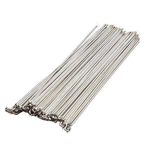 BaveL BaveL 36PCS Stainless Steel Spokes Mountain Bike Spokes MTB 91mm-197mm w/Nipples (126)