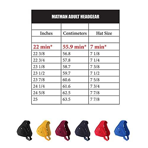 Matman Matman Wrestling | The Dynasty Adult | Headgear | Teens | Mens | Womens | Ear Guard | Grappling | Wrestling | BJJ | MMA | Jiu Jitsu (Royal)