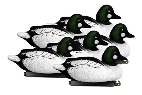 Higdon Outdoors Higdon Outdoors Battleship Goldeneye Duck Decoys, All Drakes, Foam-Filled