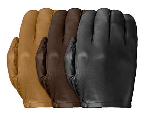 Tough Gloves Tough Gloves Patrol-X Ultra Thin Leather Gloves, TD301 Black Size 12