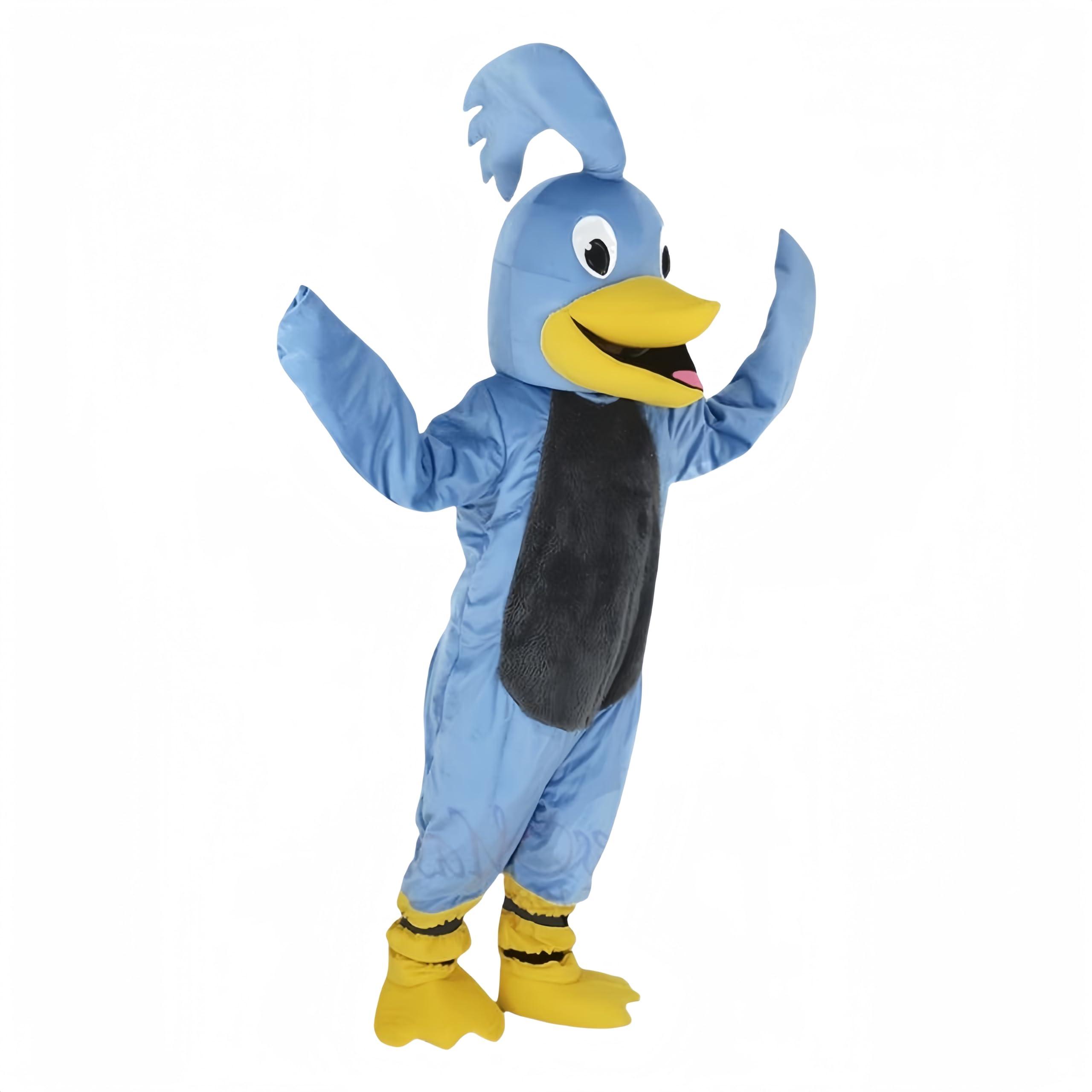 rushopn Roadrunner Bird Mascot Costume - Perfect for School Spirit and Events