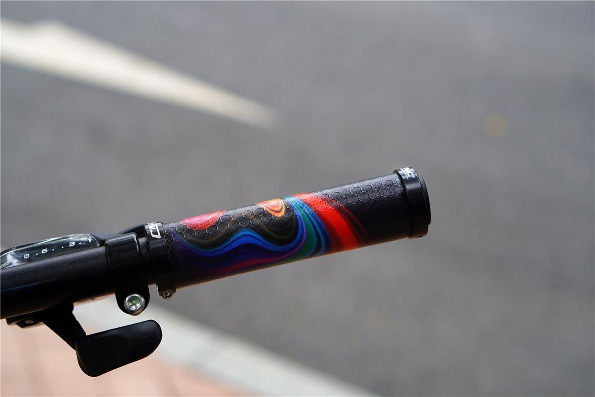 Chooee Chooee Silicone Bicycle Grips,Lock on Silica Gel Mountain Bike Handlebar Grips for MTB