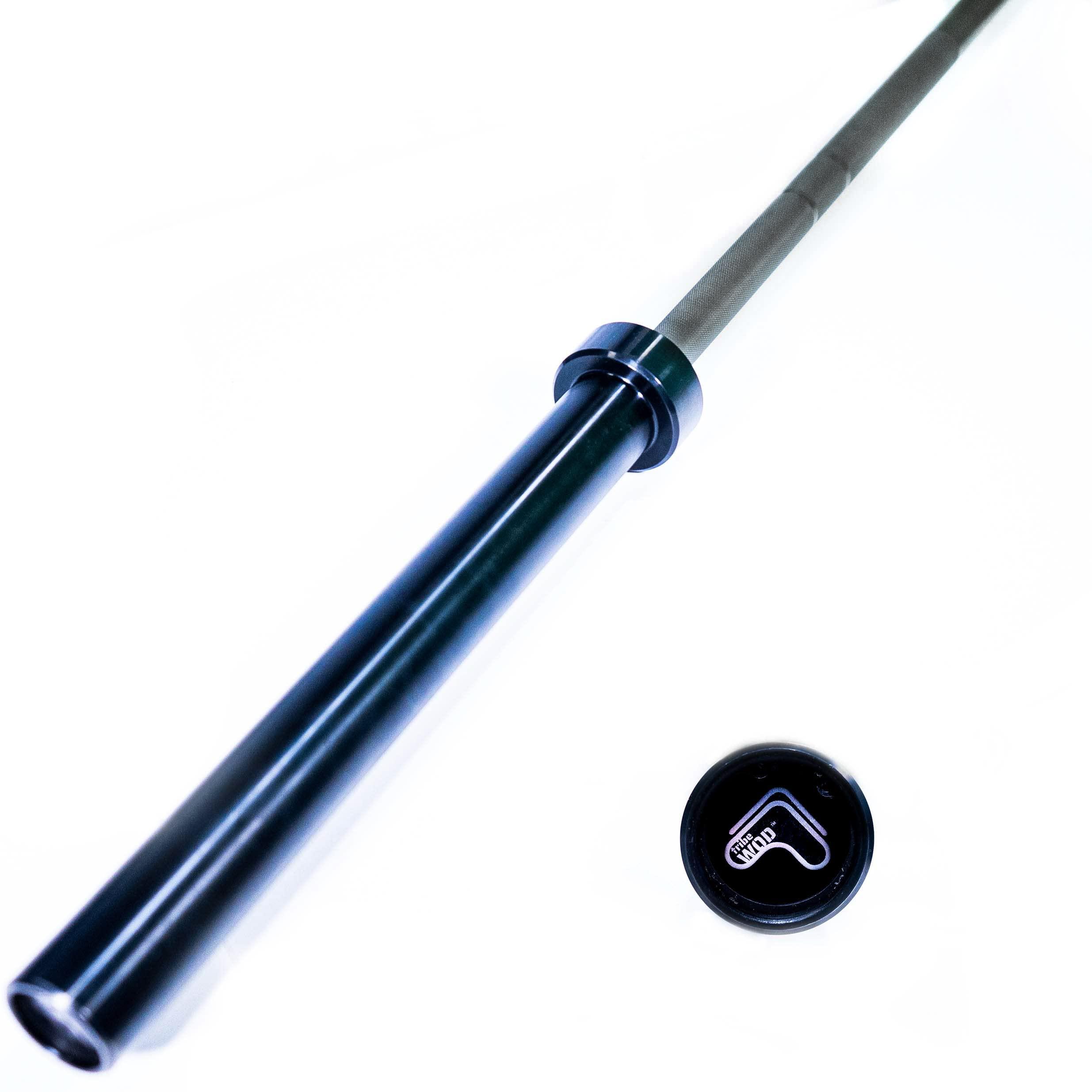 TRIBE WOD Tribe WOD Olympus Barbell Bar & Weight Bar - Bend-proof for Men and Women, Multipurpose Cerakote Weightlifting Barbell, barbell and weight set