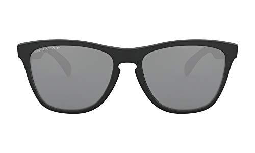 Oakley Oakley 24-297 Frogskins Polarized Sunglasses Matte Black w/Black Iridium 24 297 55mm