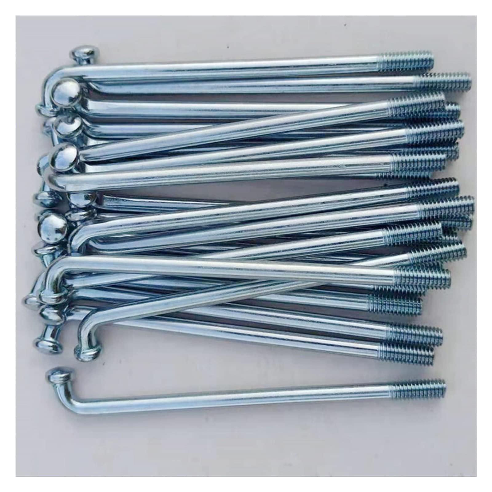 WHAiYAN WHAiYAN 36pcs/lot Electric Spokes 8G/9G Diameter 3.5mm/4.0mm Length 80-233mm Motorcycle Spokes + Nipples(3.5X120mm)