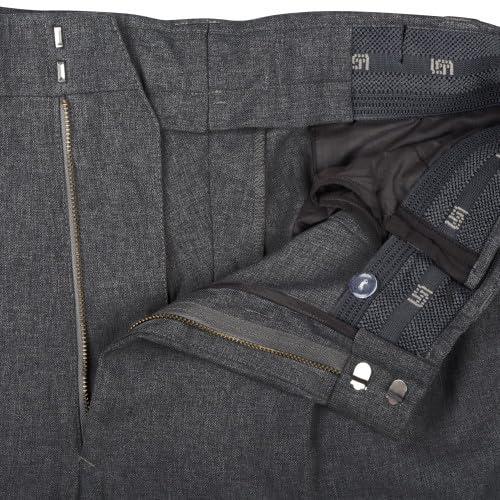 United Attire United Attire Baseball Plate Umpire Pants with Expandable Waist (Charcoal Gray, 34)
