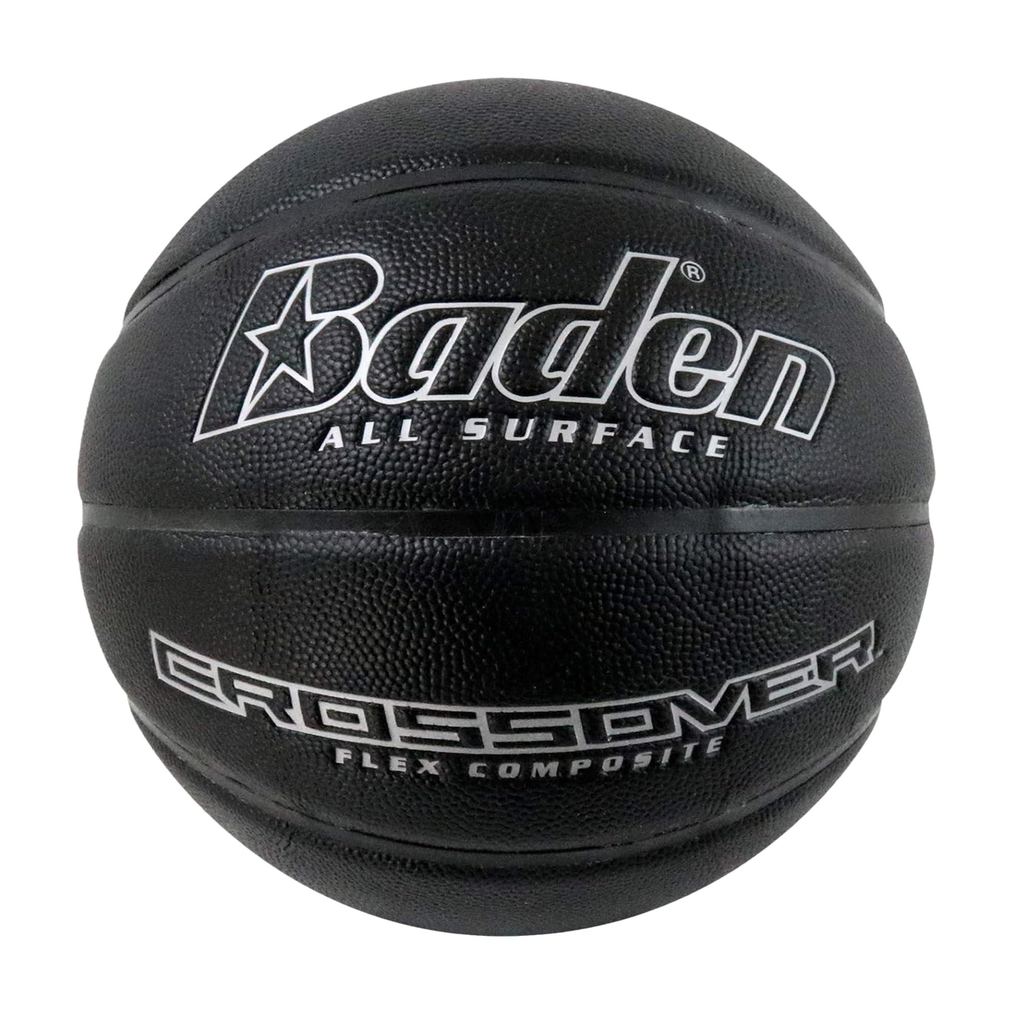Baden Baden Crossover Flex Composite Basketball | High-Performance Indoor/Outdoor Ball | Durable Composite Design for Versatile Play | Official Size