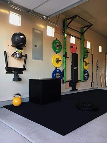 American Floor Mats American Floor Mats Ultimate Stand-Alone Gym Mats 10% Mocha 4' x 7' - 1/4" Thick