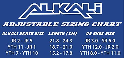 Alkali Alkali Hockey Lite Youth Adjustable Inline Roller Skates Size 7-10