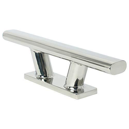 HYDDNice HYDDNice 2PCS 10\" Marine Boat Cleat 316 Stainless Steel Heavy Duty Cleat Stylish Mooring Bollard Cleat
