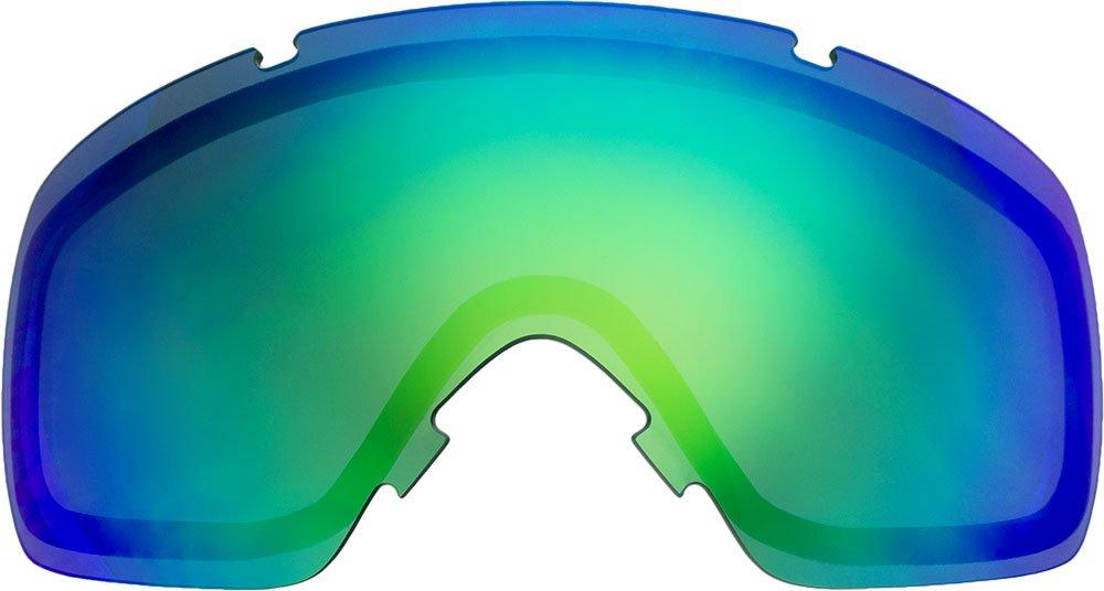 ZERO TECH BASE ZERO TECH BASE Compatible Replacement Lens for Smith I/O Snow Goggles Green Mirror