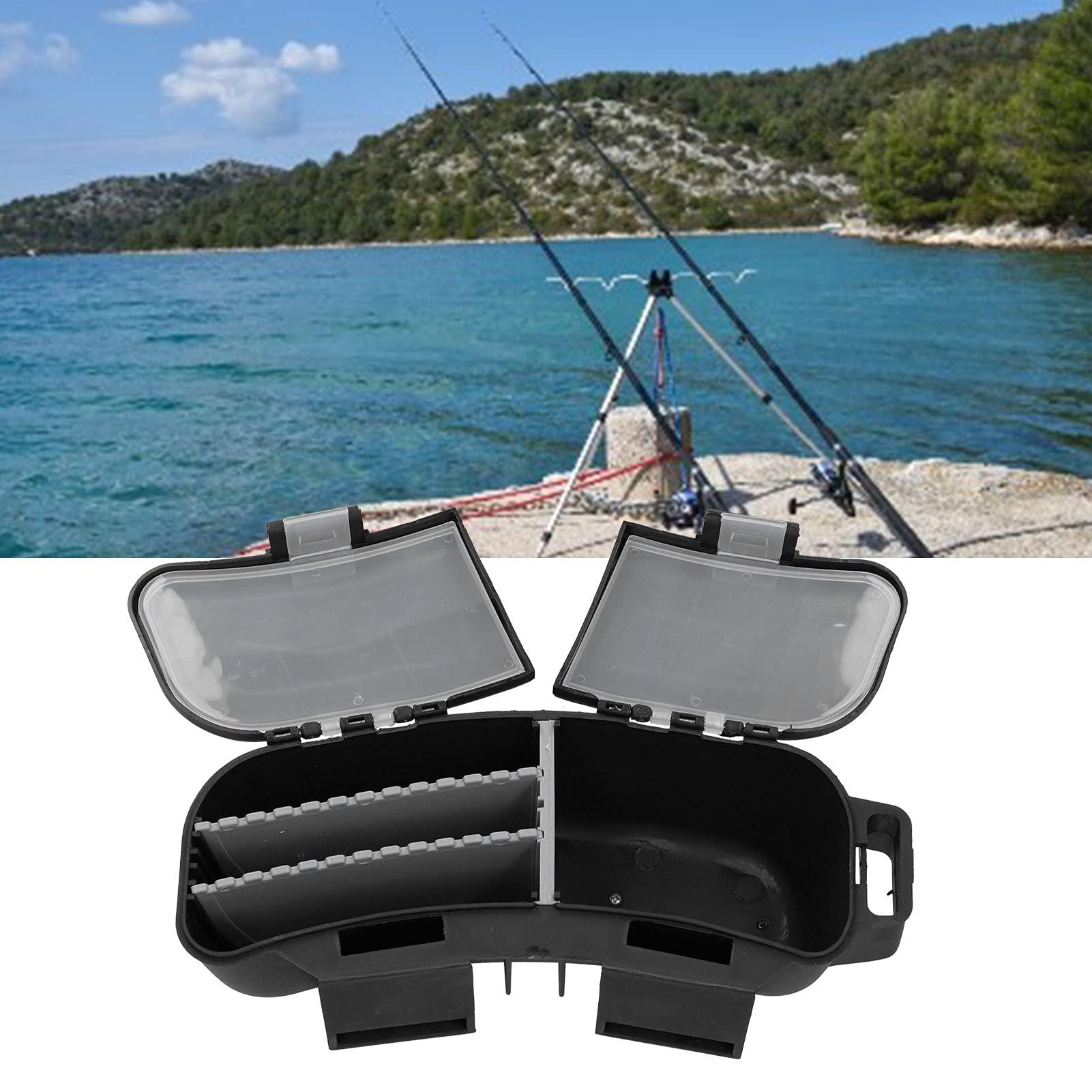 Yuecoom Yuecoom Fishing Waist Box, Portable Waist Fly Fishing Boxes Multifunctional Portable Fishing Bait Tackle Storage Box for Accessory