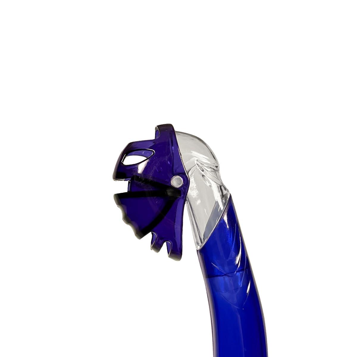 Tilos Tilos Oracle Dry Jr Snorkel - Youth Dry Top Snorkel with Patented Water-Stop Design, Self-Draining Valve & Ergonomic Mouthpiece - Comfortable Underwater Breathing for Kids