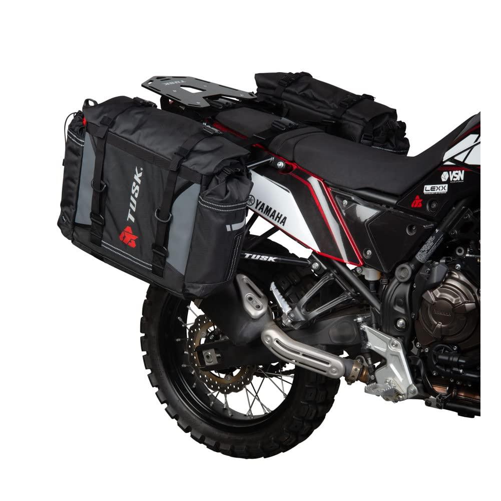 TUSK TUSK Pannier Racks With Olympus Pannier Bags Black/Grey