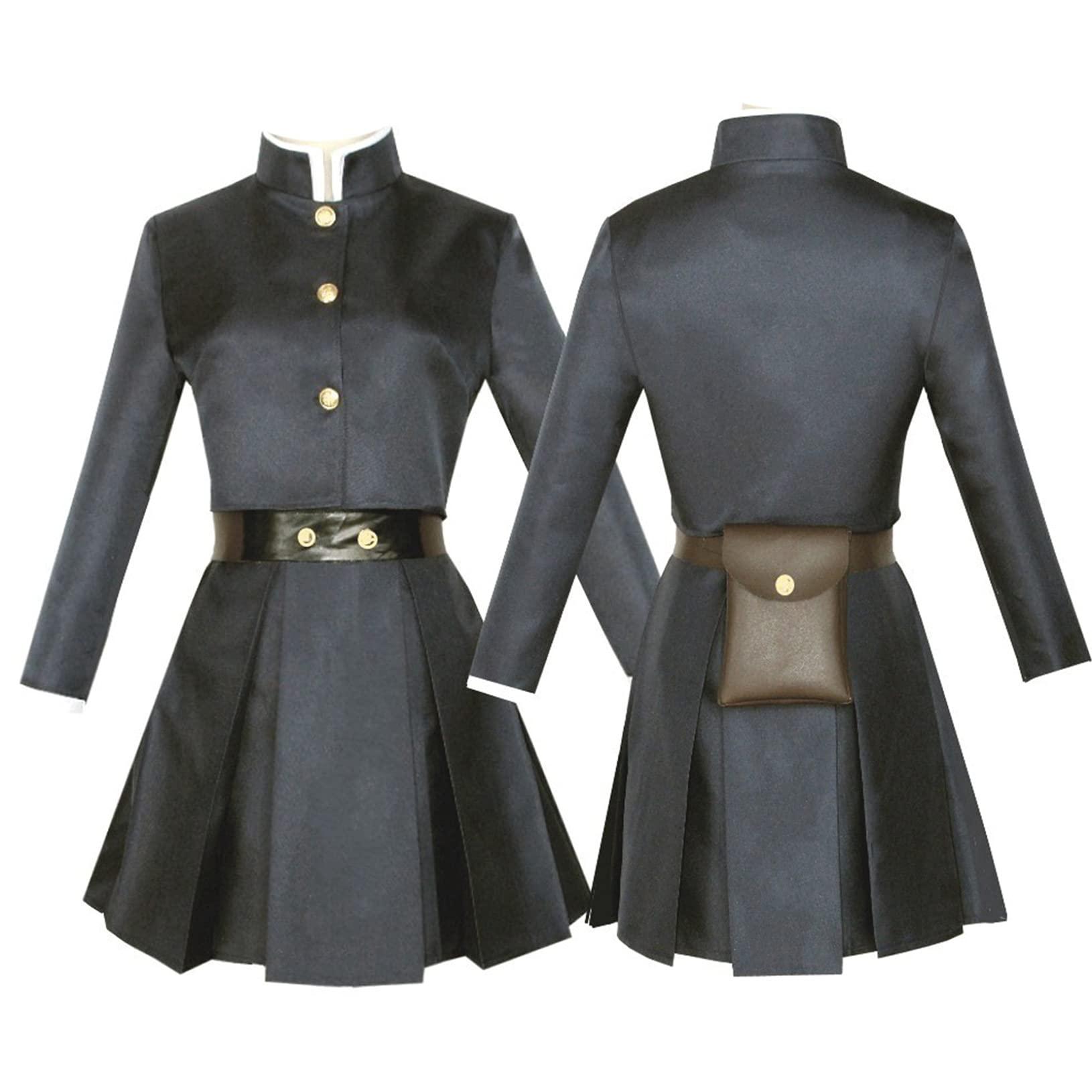 ACSUSS ACSUSS Womens Anime Yuji Itadori Megumi Fushiguro Ryomen Sukuna Kimono Uniform Cosplay Costume Black XX-Large
