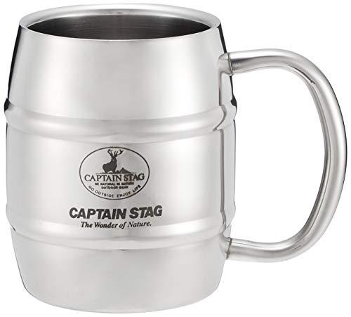 ?????????(CAPTAIN STAG) Captain Stag M-1242 Be Free Double Stainless Steel Barrel Mug, 8.5 fl oz (240 ml)