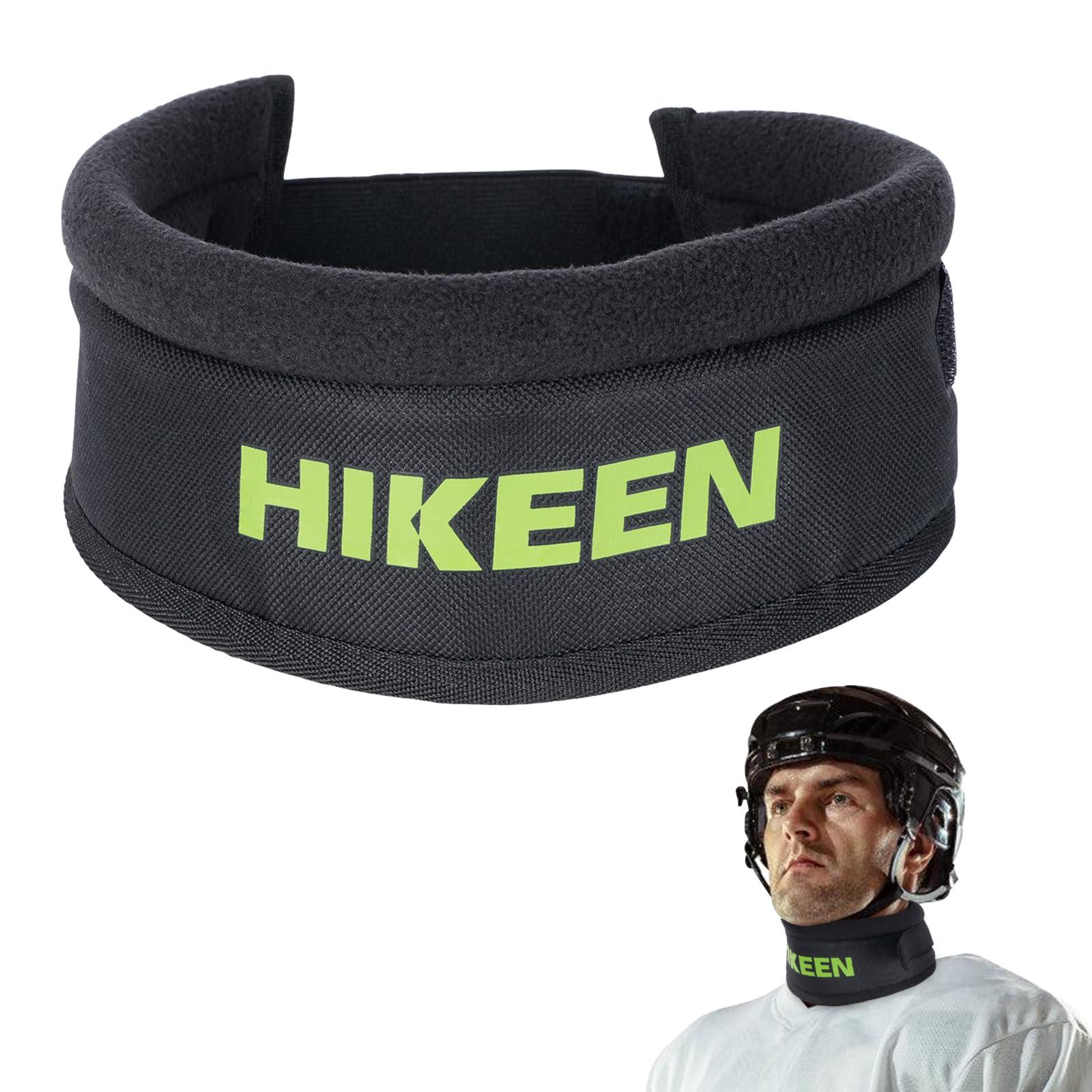 Hikeen Hikeen Hockey Neck Guard,Premium Cut Resistant Neck Guard,Adjustable & Soft Hockey Neck Protector,Optimal Safety Ice Hockey Protection Equipment for Youth Adults and Kids