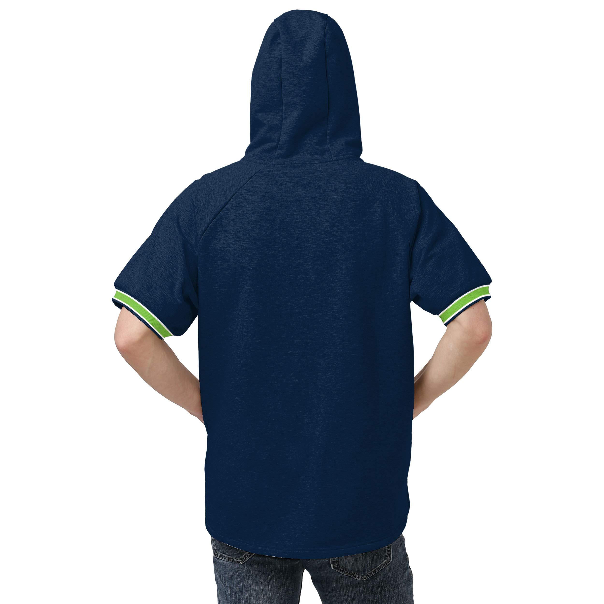 FOCO foco NFL Mens Short Sleeve Hoodie - L