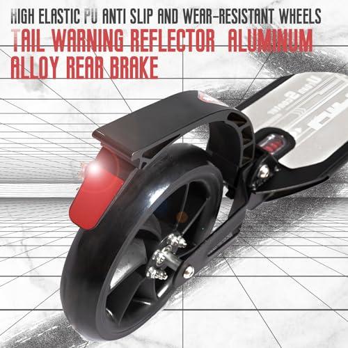 GLDDFDG GLDDFDG Scooter for Adults and Teens- Adjustable Height, Kids Scooter, Folding Scooter, Teens & Adults, Lightweight, Aluminum,Indoor and Outdoor Scooters for Children 6-12 Years Old