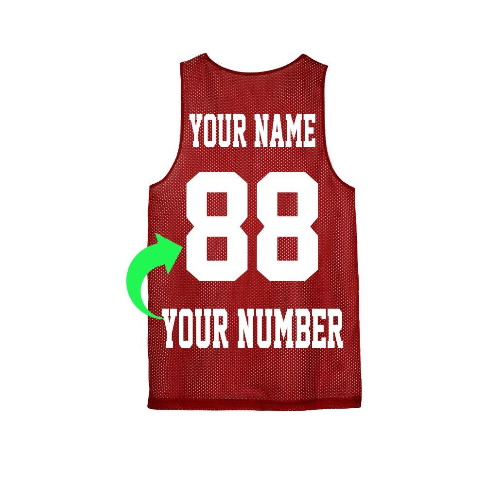 Just Customized Personalize Your Own Team Basketball Jersey with Your Custom Name and Number