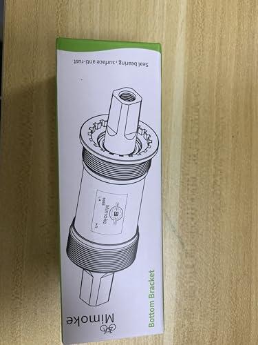 Mimoke Mimoke Square Tapered Bottom Bracket BSA Innenlager Bearing 68mm x 113mm 116mm 118mm 122.5mm 124mm 126mm (122.5)