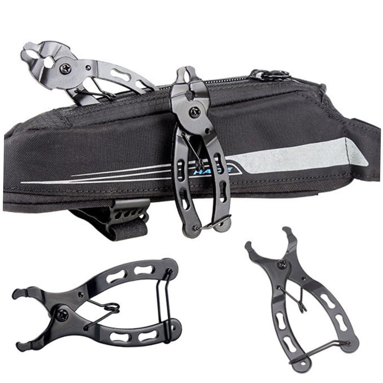balacoo balacoo Repairing Tools Chain Link Removal Link Pliers Friction Shifter Chain Plier Quick Link Padded Shorts Chain Repair Tool Bike Feet Holders for Stretching Tools for Wrench, 9.2X4X0.5cm, Black