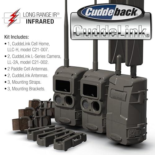 Cuddeback Cuddeback CuddeLink 2+1 Cellular Starter Kit, IR AT&T & Verizon