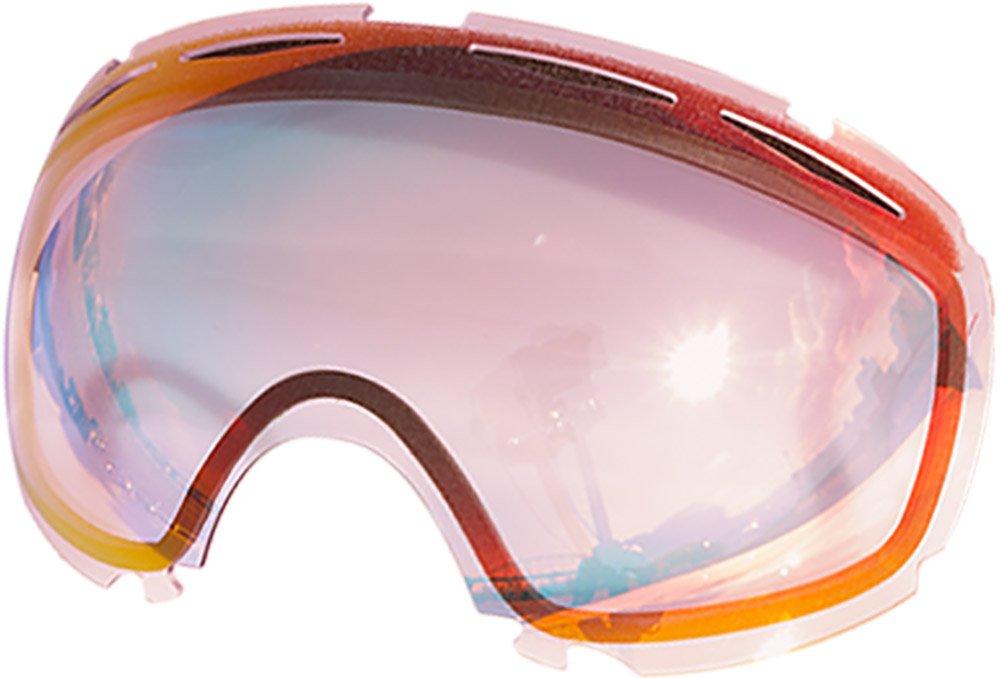 ZERO TECH BASE ZERO TECH BASE Replacement Lens compatible with Oakley Snow Goggles Interchangeable Lens Mirror Lens CANOPY Ruby Clear