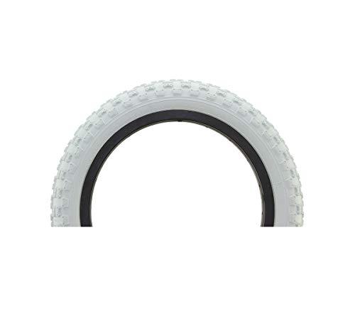 Alta Alta Bicycle Tire Duro 14\" x 2.125\" Comp 3 Thread Bike Tire, Multiple Colors (White)