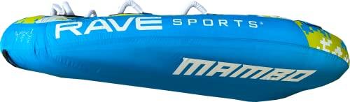 RAVE Sports RAVE Sports Mambo Boat Towable Tube - Inflatable Boating Tube for 1-3 Riders