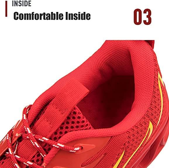 TOCOLA TOCOLA Softsfeel Women\'s Relieve Foot Pain Perfect Walking Shoes - Orthopedic Sneakers for Women and Man Slip on Running Shoes (Style 5,8.5)